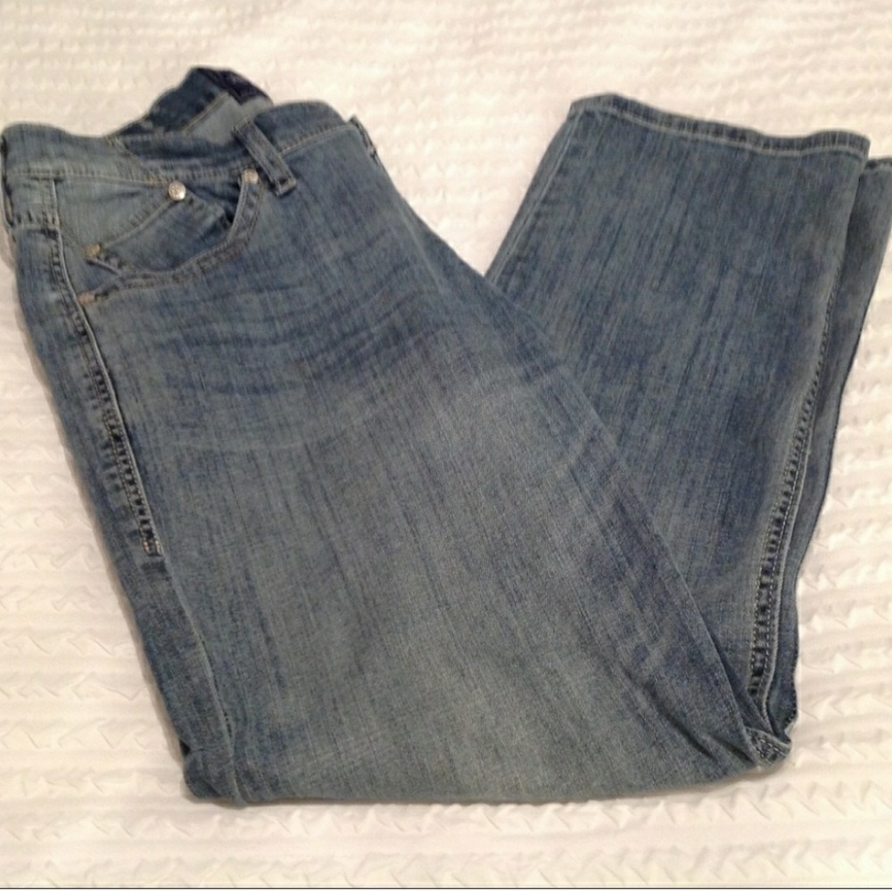 Rock & Republic Relaxed Straight Jeans 34x32
